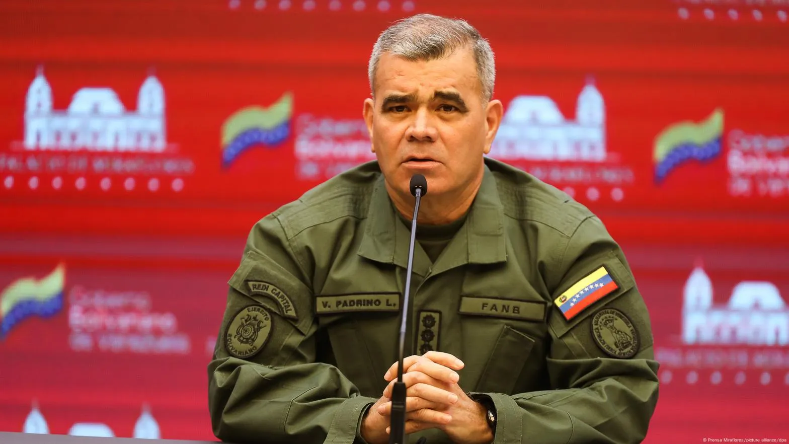 Intervención militar en Venezuela: Preparativos de Padrino