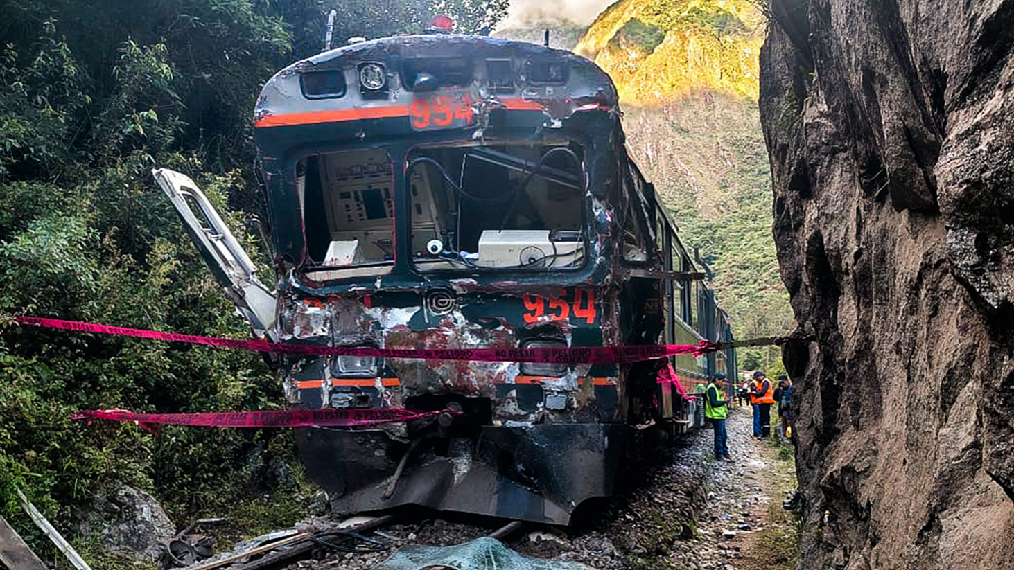 Colisión de trenes en Machu Picchu: un trágico accidente