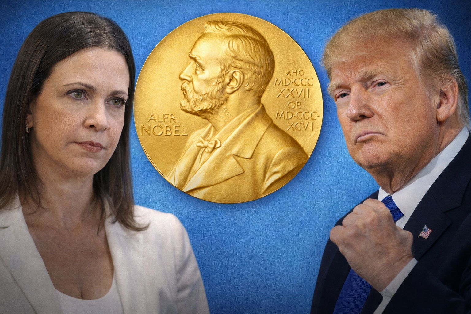 Premio Nobel de la Paz: El gesto de María Corina Machado con Trump