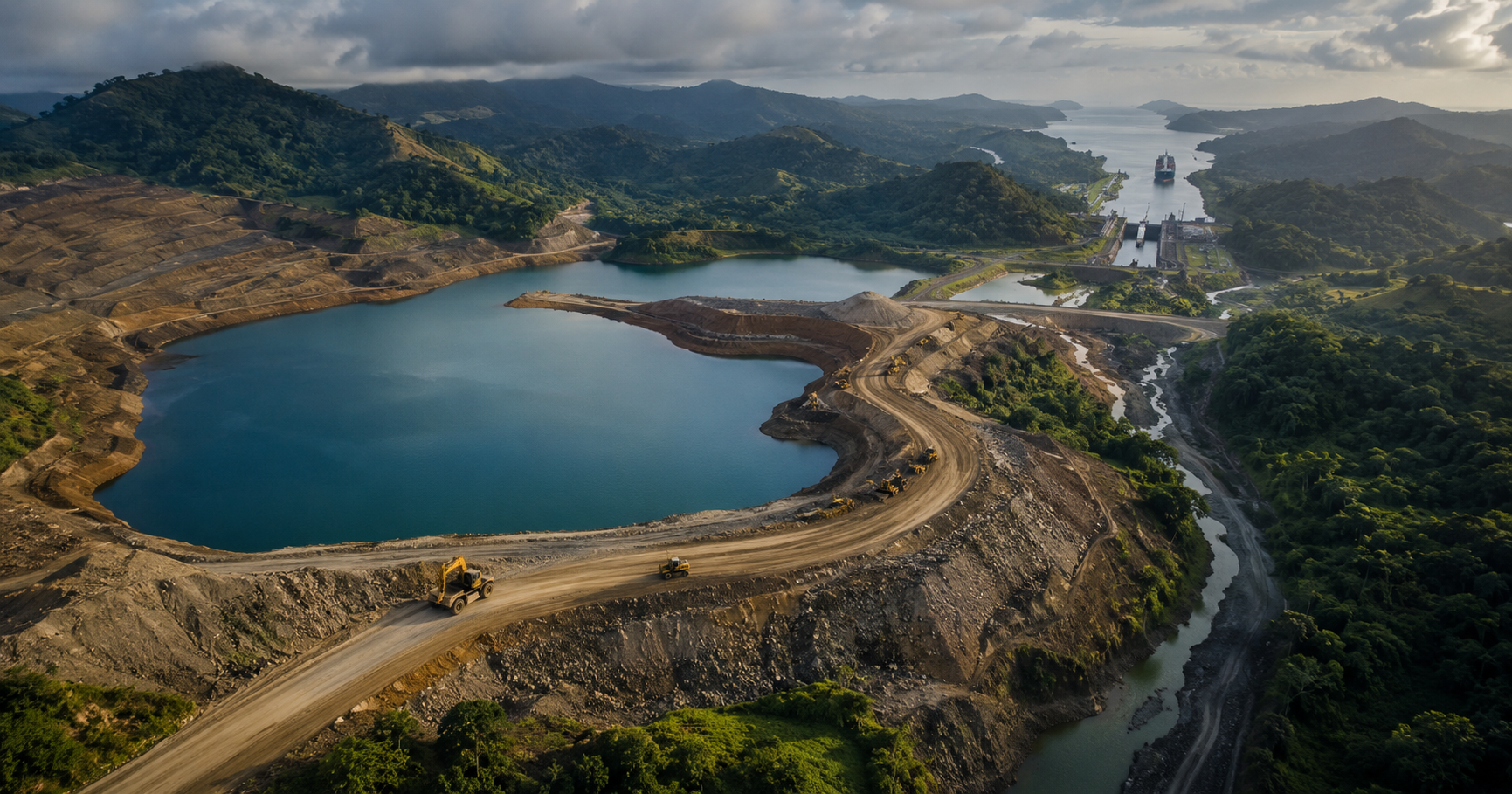 Embalse de Río Indio: ¿Cómo afecta al comercio global el Canal de Panamá?