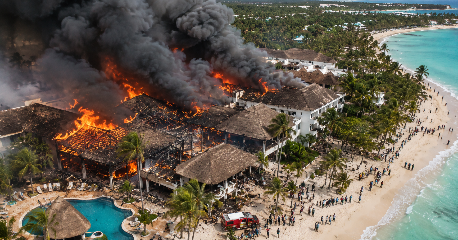 Incendio en el resort Viva Dominicus Beach: tragedia en Bayahibe